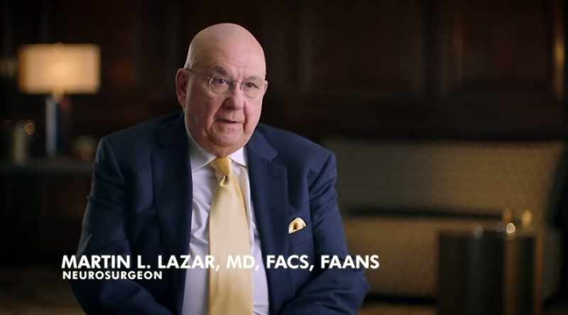 The hospital that he was in