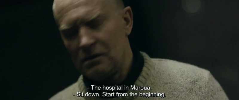 The hospital in Maroua. - Sit down. Start from the beginning
