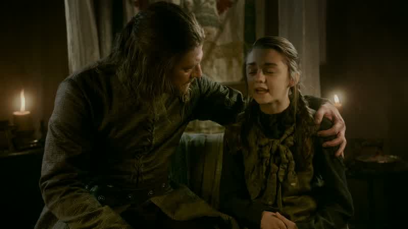 The Hound, the queen and the king and Joffrey and Sansa