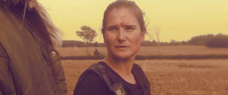 The house, his daughter was there