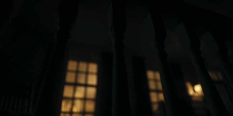 The house was still locked up