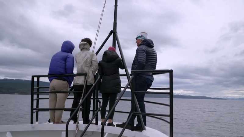 The Ice Axe ski cruise we start