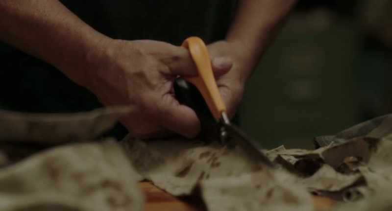 The idea is that we make handmade paper