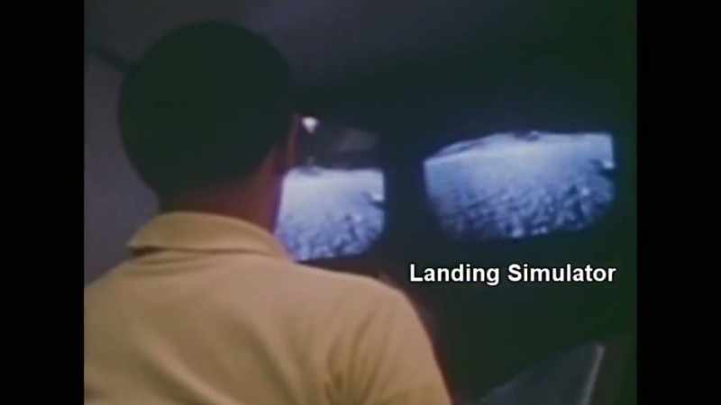 The images were sent to the simulator monitors