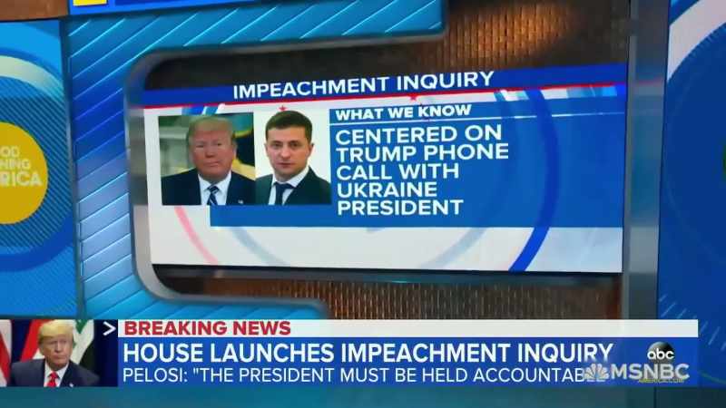 The impeachment inquiry is centered on President