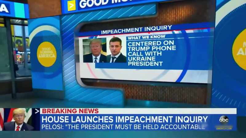 The impeachment inquiry is centered on