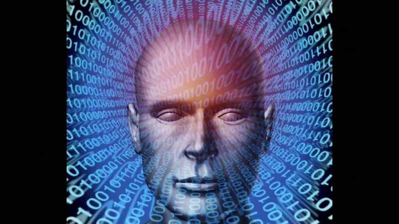 The implication is that the time travelers are human descendants