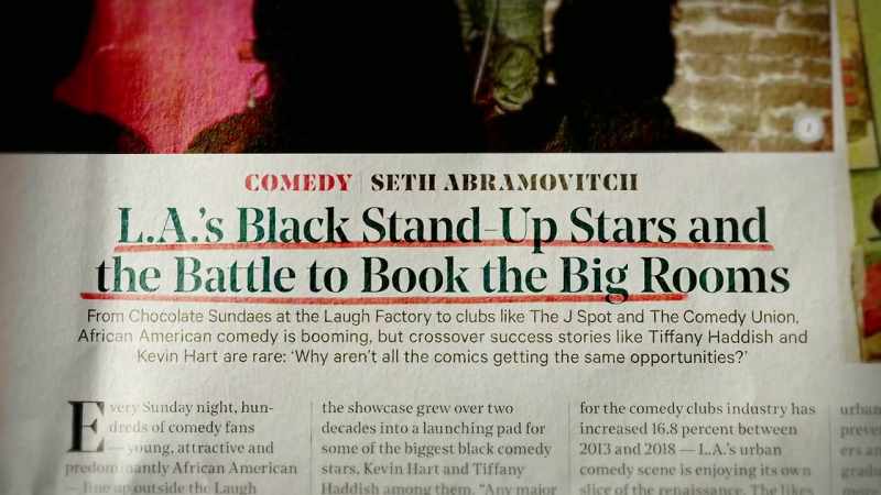 The improvs wouldn't even hire Blacks