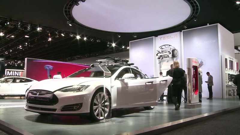 The incredibly popular, Tesla Motors