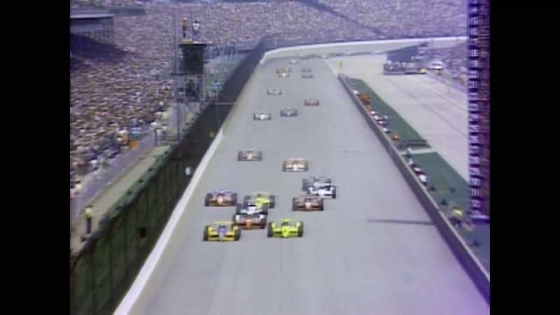 The Indianapolis 500 explodes