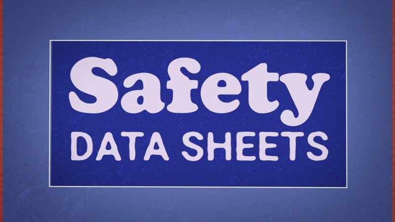 The industry's own safety data sheets