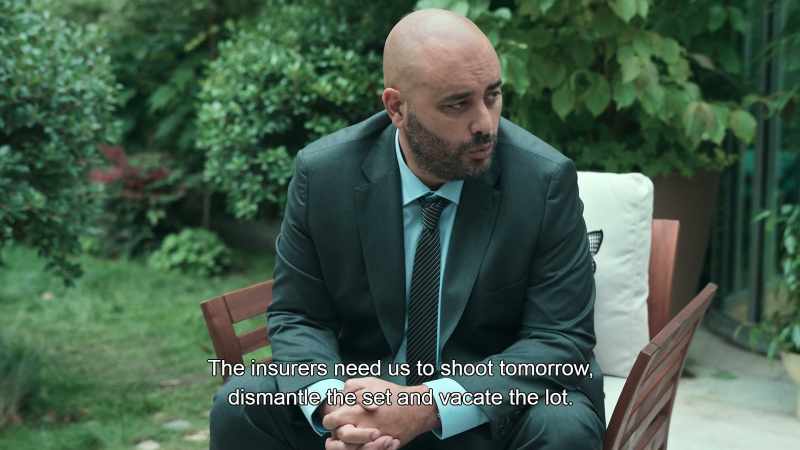 The insurers need us to shoot tomorrow