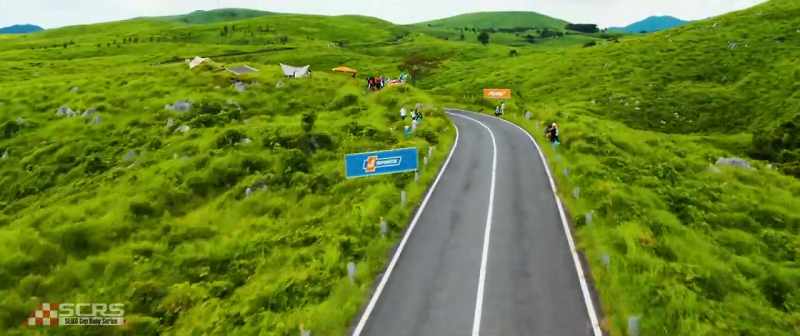 The intense special stage features highlands of ups and downs
