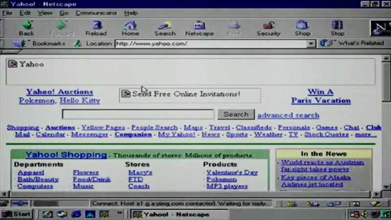 The internet completely transformed society
