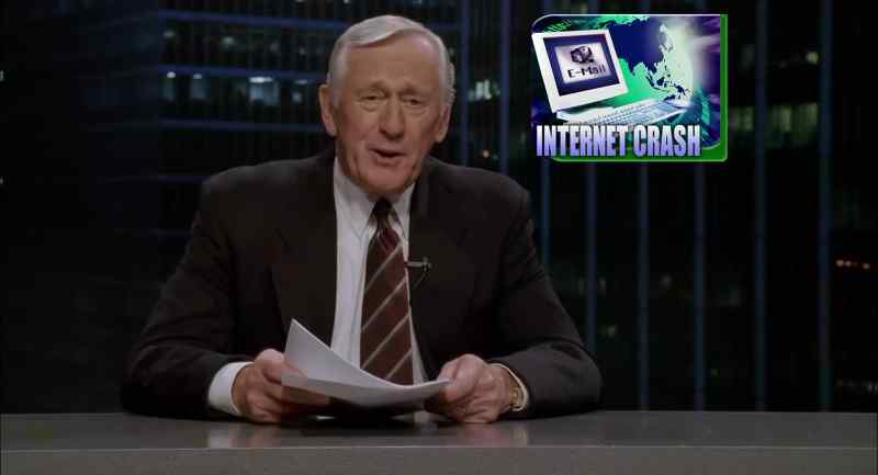 The internet went down for three hours this morning