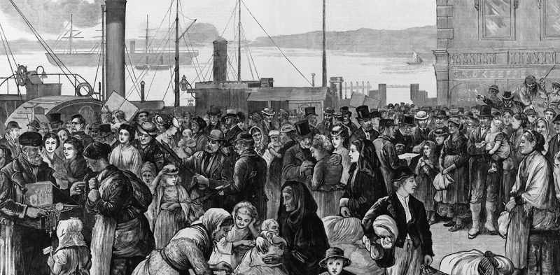 The Irish between 1815-1845