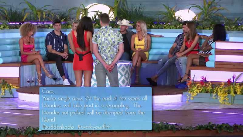 THE ISLANDER NOT PICKED WILL BE DONE ON THE ISLAND