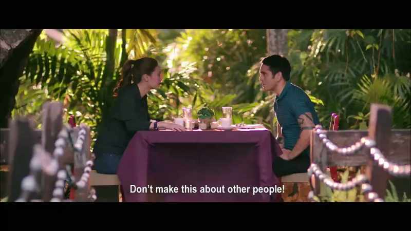 The issue here is about you and me