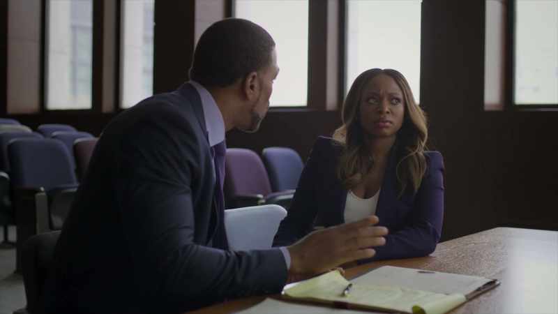 The judge, bailiff, jury