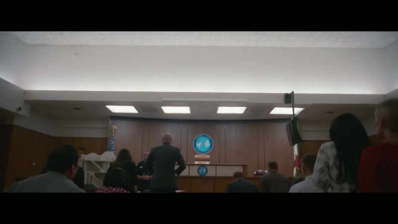 The judge takes the bench