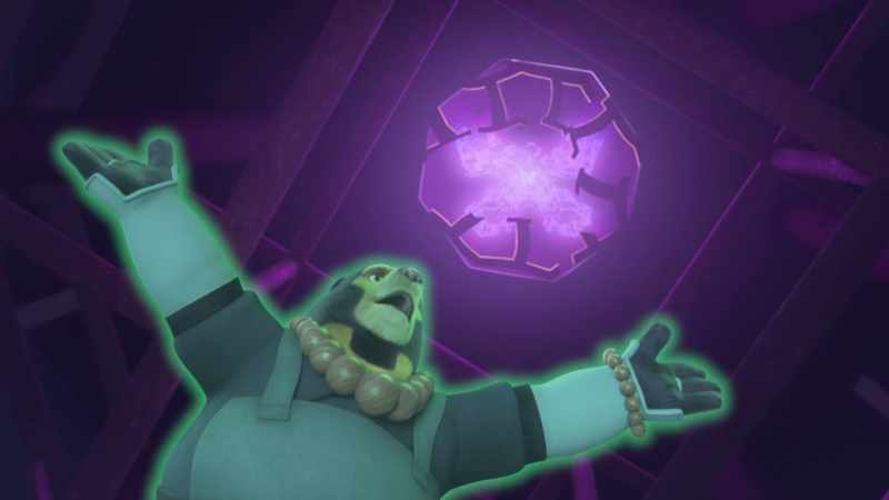 The Ki-Stone is doing it. She's holding the gateway closed!
