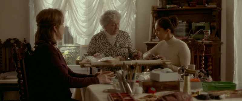 The kid has beautiful hands. Hands for sewing