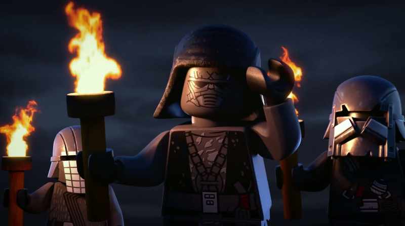 The kid's a total Kylo. (LAUGHING)