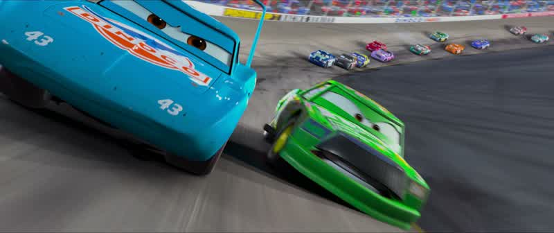 The King and Chick rounding turn four