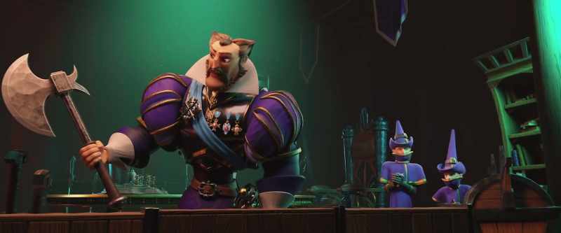 The King of Lilliput announced the return