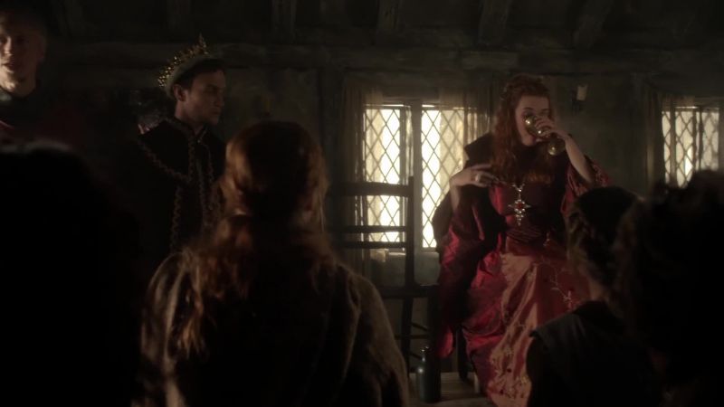 The king and queen will retire to the upper rooms