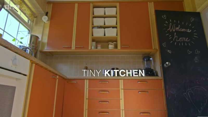 The kitchen felt claustrophobic with everyone in it