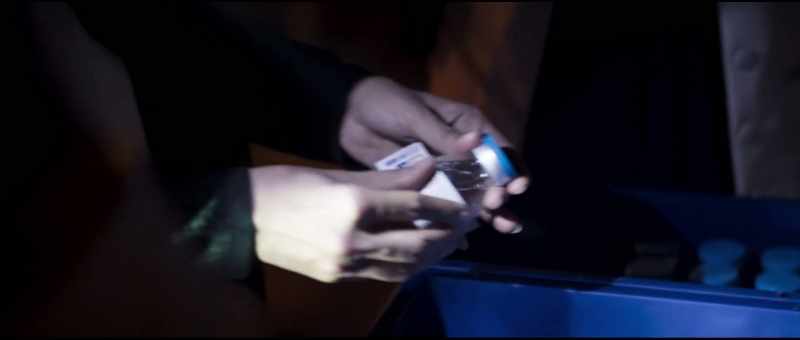 the labels read food poisoning medication