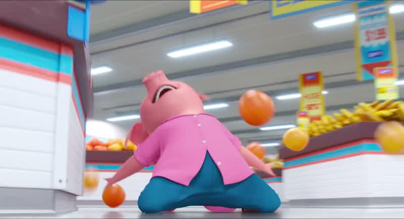 The lady in aisle six