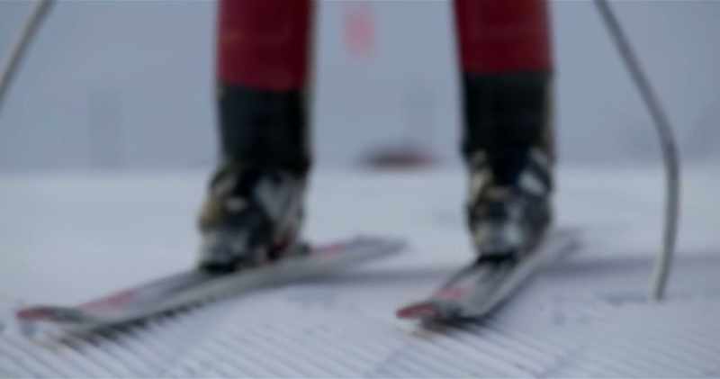 The larger the ski's surface area