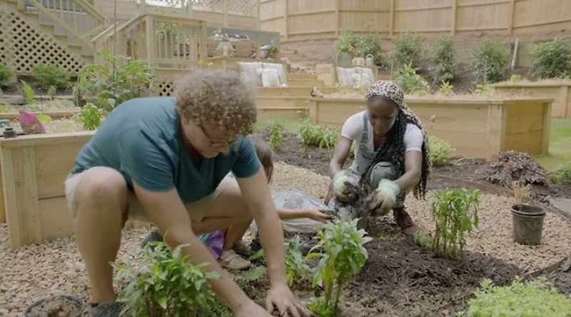 The last finishing touch will be mulch