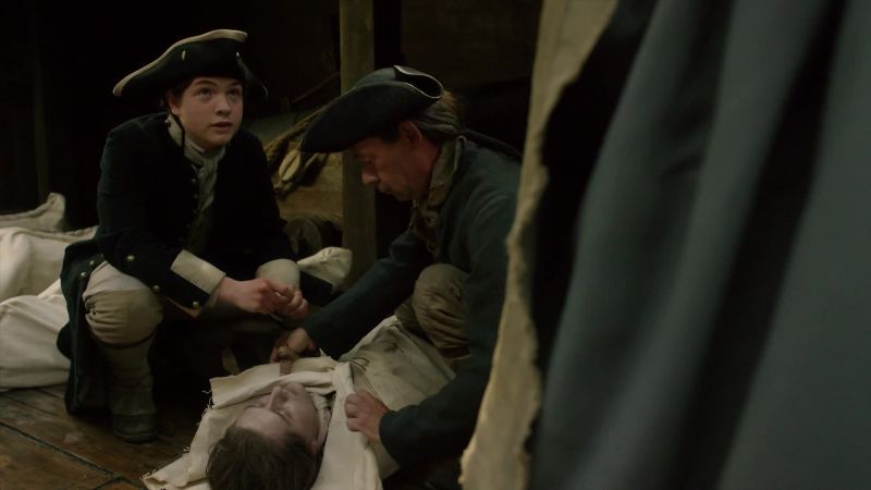 The last stitch must go through his nose, madam