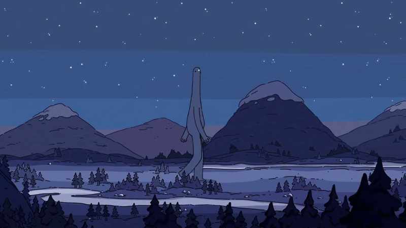 The last time I was here, there was no house