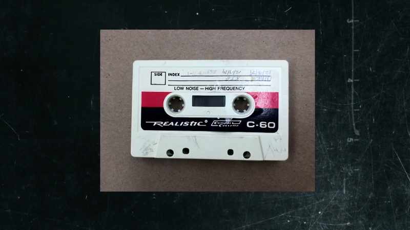 the Ledford tape in the cassette player