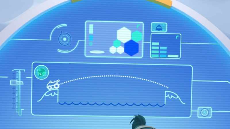 The level two jump is longer