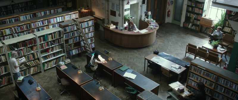The library will be closing in three minutes exactly
