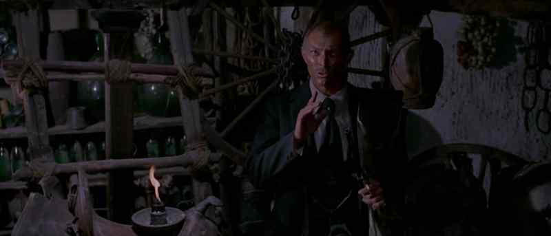 The link between Indio and Mortimer is the chiming watch