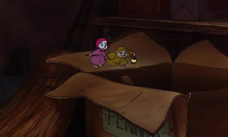 The little girl's treasures