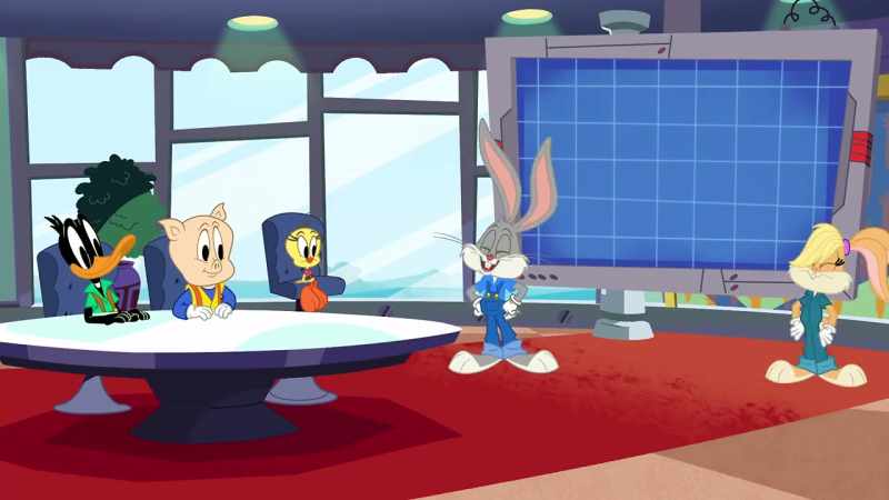 The Looney Builders have been hired by Mac and Tosh Gopher