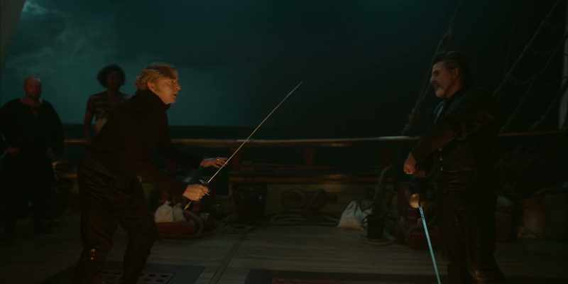The loser is banished from the ship