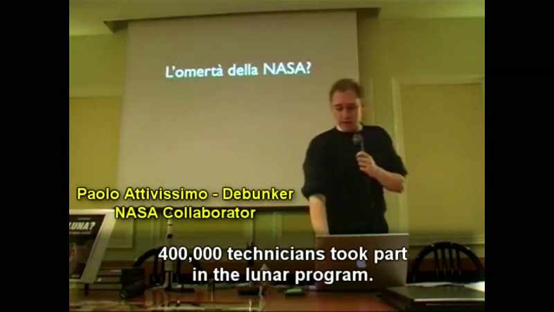 The Lunar program 400,000 people participated