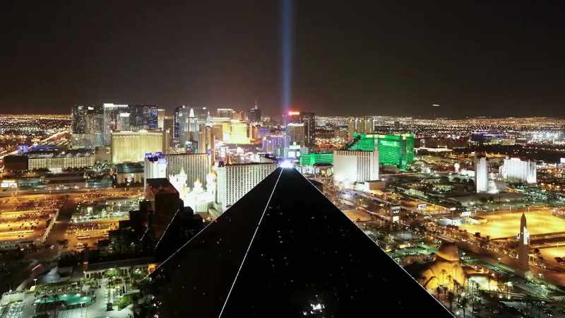The Luxor Las Vegas Pyramid