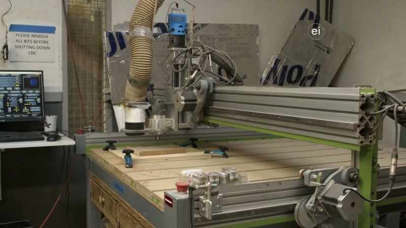 THE MACHINE HAS ALMOST, LIKE, A BIG ARM THAT COMES DOWN, AND IT