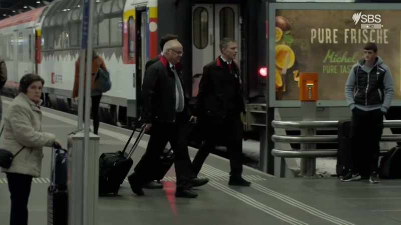 The main line between Lucerne and Zurich is now blocked
