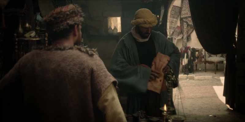 The mallet is carved of maple from Sidon