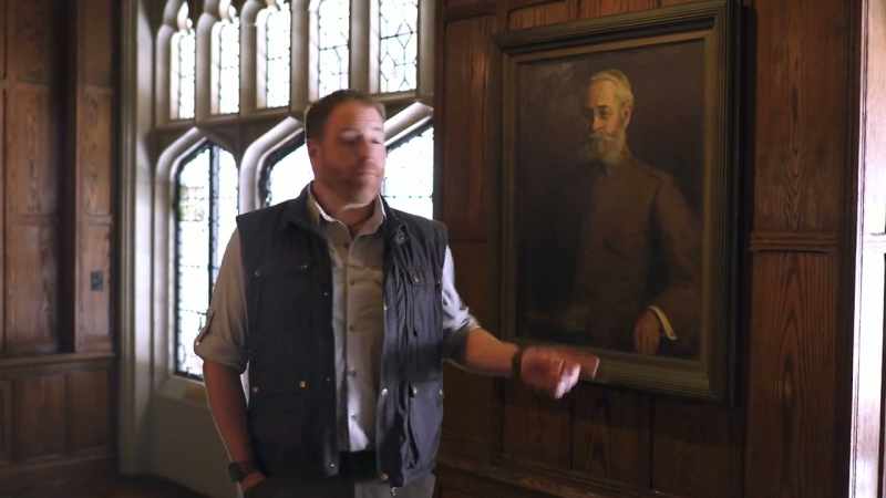 The man in this portrait